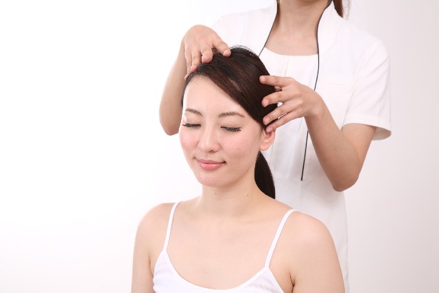 Drying of scalp